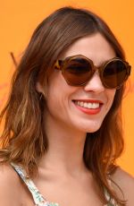 ALEXA CHUNG at Veuve Clicquot Gold Cup Final