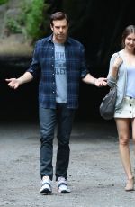 ALISON BRIE on the Set of Sleeping with Other People in New York