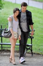 ALISON BRIE on the Set of Sleeping with Other People in New York