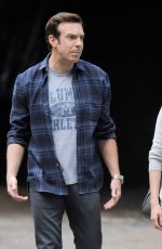 ALISON BRIE on the Set of Sleeping with Other People in New York