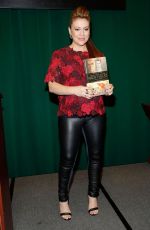 ALYSSA MILANO at Book Signing at Barnes and Noble in New York