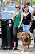 AMANDA SEYFRIED Out and About in Boston
