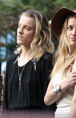 AMBER HEARD on the Set of Black Mass in Lynn