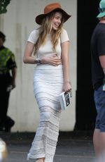 AMBER HEARD on the Set of Black Mass in Lynn
