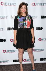 AMBER TAMBLYN at 2014 Outfest Screening of  X/Y in Los Angeles