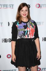 AMBER TAMBLYN at 2014 Outfest Screening of  X/Y in Los Angeles