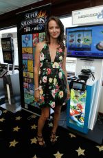 AMY ACKER at Nintendo Lounge at Comic-con in San Diego