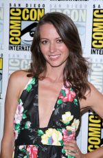 AMY ACKER at Person of Interest Panel at Comic-con in San Diego