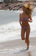 AMY WILLERTON in Bikini at a Beach in France