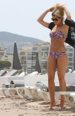 AMY WILLERTON in Bikini at a Beach in France