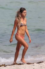 ANASTASIA ASHLEY in Bikini at a Beach in Miami