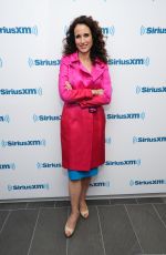 ANDIE MACDOWELL at SiriusXM Studios in New York