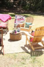 ANNA CAMP at Girls Gone Glamping Event in Los Angeles