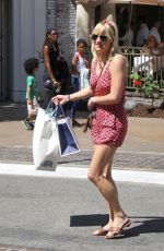 ANNA FARIS Out Shopping in Hollywood
