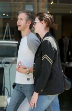 ANNE HATHAWAY Out and About in Beverly Hills