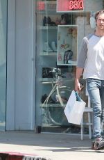 ANNE HATHAWAY Out and About in Beverly Hills