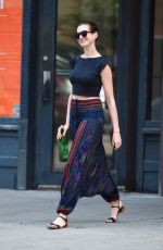 ANNE HATHAWAY Out and About in Brooklyn