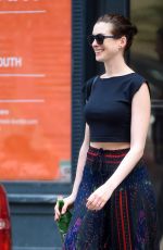 ANNE HATHAWAY Out and About in Brooklyn