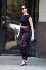 ANNE HATHAWAY Out and About in Brooklyn