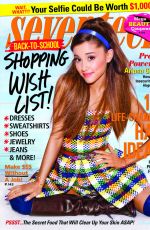ARIANA GRANDE in Seventeen Magazine, September 2014 Issue