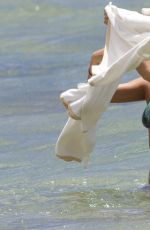 ASHLEY BENSON and SHAY MITCHELL in Bikinis at a Beach in Maui