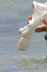 ASHLEY BENSON and SHAY MITCHELL in Bikinis at a Beach in Maui