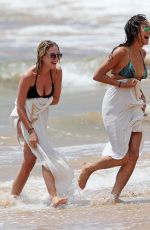 ASHLEY BENSON and SHAY MITCHELL in Bikinis at a Beach in Maui