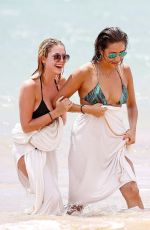ASHLEY BENSON and SHAY MITCHELL in Bikinis at a Beach in Maui