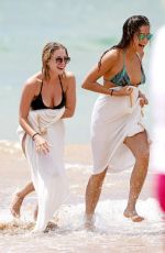 ASHLEY BENSON and SHAY MITCHELL in Bikinis at a Beach in Maui