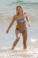 ASHLEY BENSON in Bikini at a Beach in Hawaii