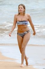 ASHLEY BENSON in Bikini at a Beach in Hawaii