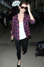 ASHLEY GREENE Arrives at LAX Airport in Los Angeles 1507