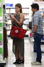 ASHLEY GREENE Shopping at Target in West Hollywood