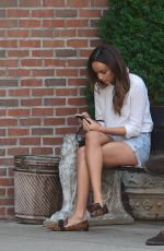 ASHLEY MADEKWE at the Bowery Hotel in New York