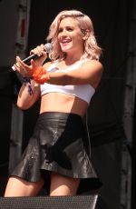 ASHLEY ROBERTS Performs at Guilfest Festival in Gulidford