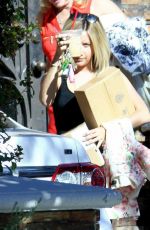 ASHLEY TISDALE Leaves Her Moms House in Toluca Lake