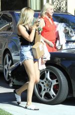 ASHLEY TISDALE Leaves Her Moms House in Toluca Lake