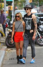 ASHLEY TISDALE Out and About in East Village