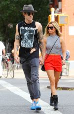 ASHLEY TISDALE Out and About in East Village