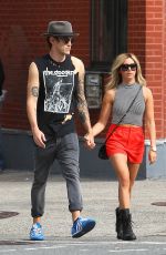ASHLEY TISDALE Out and About in East Village