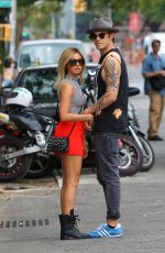 ASHLEY TISDALE Out and About in East Village