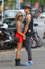 ASHLEY TISDALE Out and About in East Village