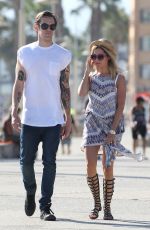 ASHLEY TISDALE Out and About in Santa Monica