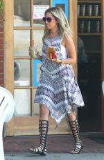 ASHLEY TISDALE Out and About in Toluca Lake