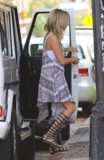 ASHLEY TISDALE Out and About in Toluca Lake