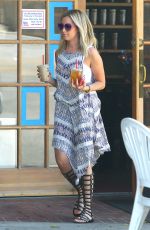 ASHLEY TISDALE Out and About in Toluca Lake