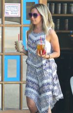 ASHLEY TISDALE Out and About in Toluca Lake