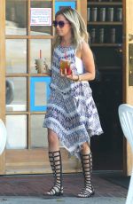 ASHLEY TISDALE Out and About in Toluca Lake