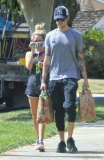 ASHLEY TISDALE Out and About in West Hollywood