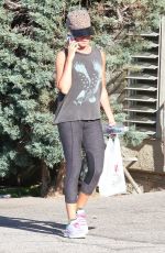 ASHLEY TISDALE Out Shopping in Los Angeles